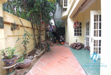 French villa for rent with lots of outside space in the heart of Tay Ho, Hanoi